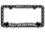 “Keep On Dreaming” Plate Frame