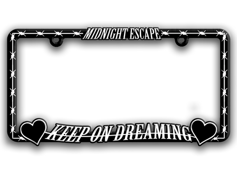 “Keep On Dreaming” Plate Frame